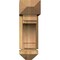 Ekena Millwork Merced Arts and Crafts Rough Sawn Bracket w/ Offset Brace, Western Red Cedar, 6"W x 18"D x 18"H BKT0604X18X18MRC03RWR - alternate 4